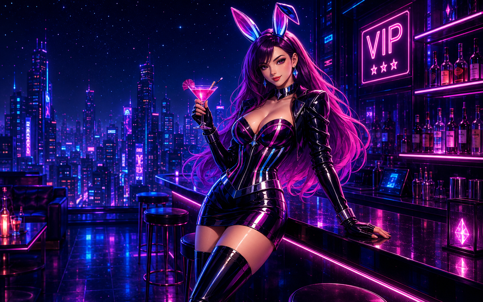 Cyber Bunny key art