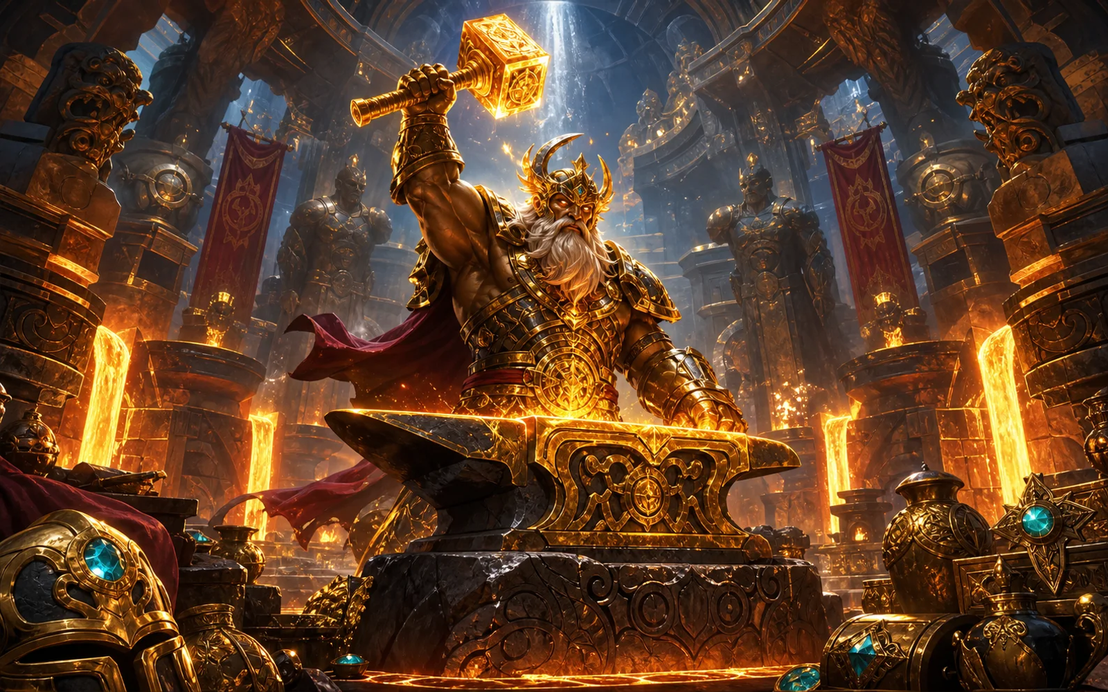 Fortune Forge key art